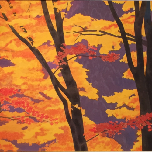 東山魁夷『照紅葉』