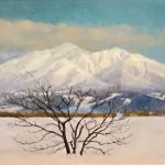 菊池潤子『雪化粧富良野岳』