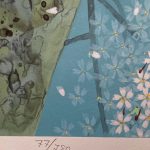 中島千波『三宝院の桜花』