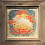 阿部穣『神使・猪』