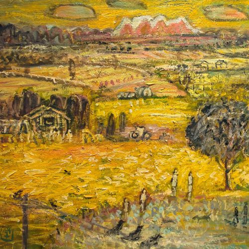 盛本学史『丘の風景』