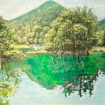 阿部穣『池のある風景』