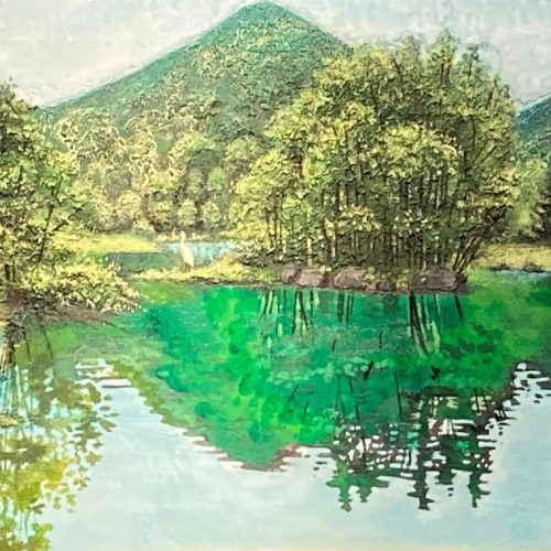 阿部穣『池のある風景』