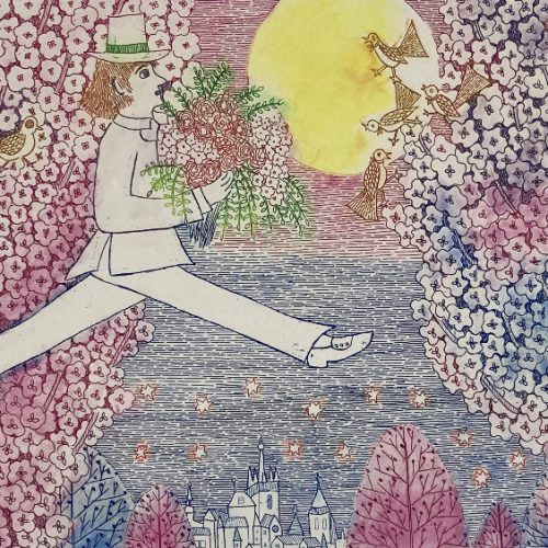 小池暢子『月夜の出会い』