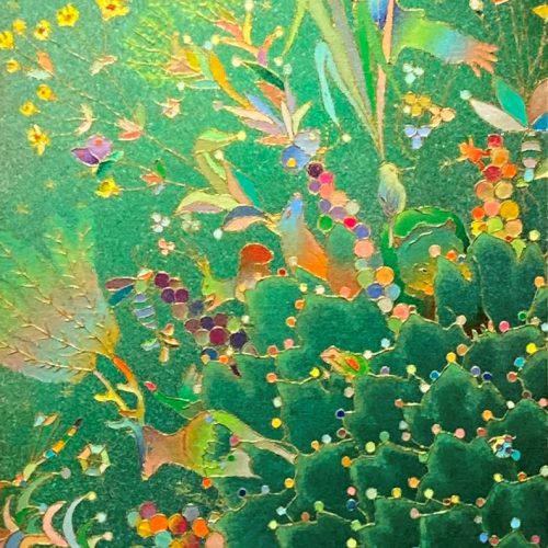 山本美和『緑の中で』